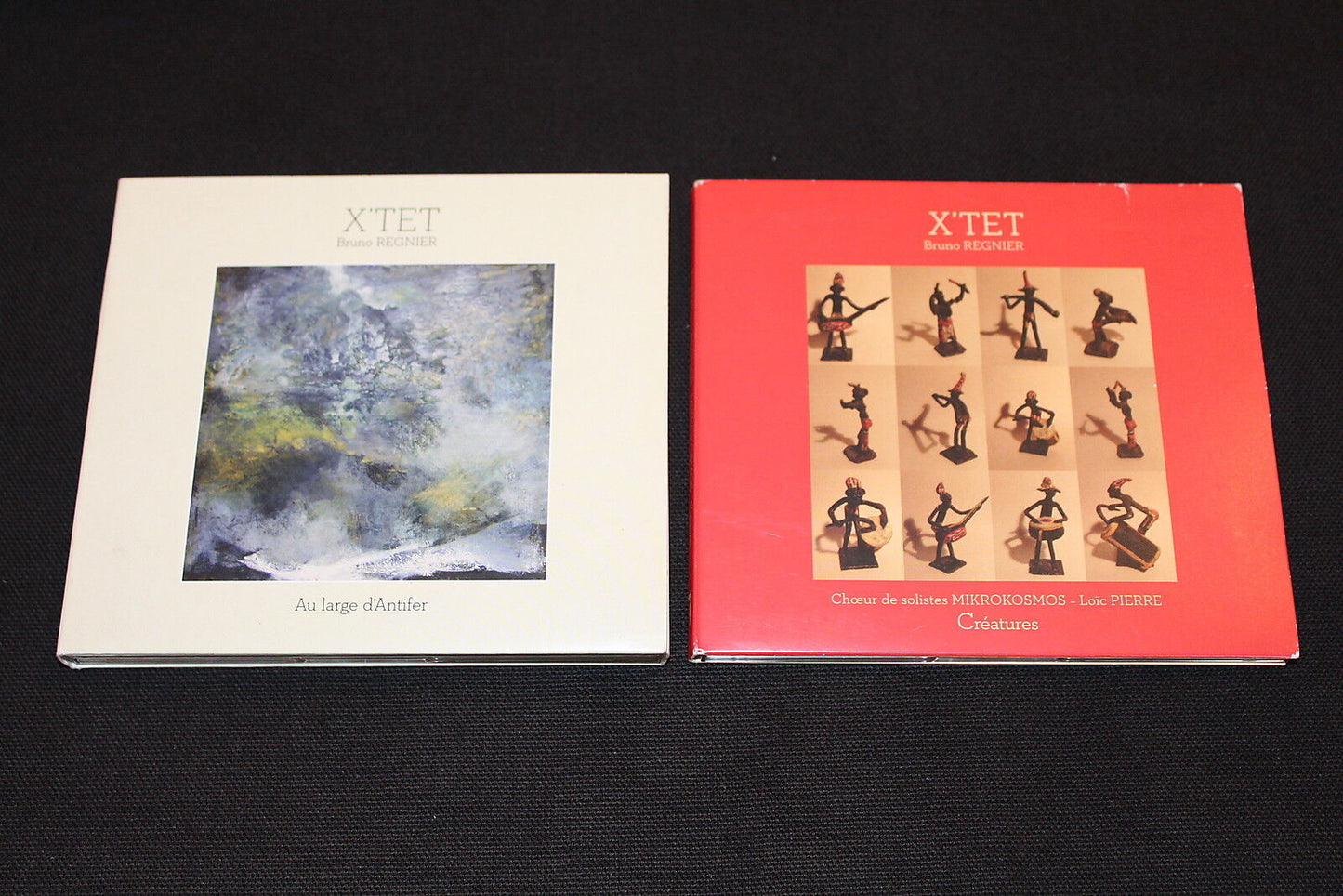 X'TET / BRUNO REGNIER   LOT DE 2 CD   CREATURES + AU LARGE D'ANTIFER