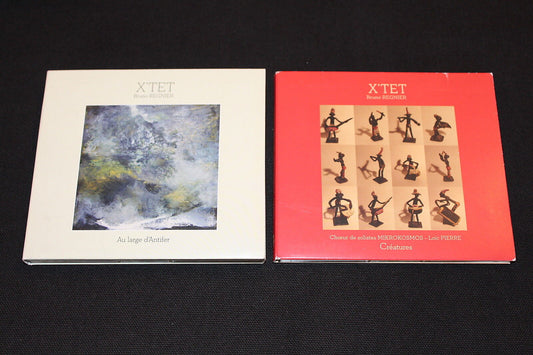 X'TET / BRUNO REGNIER   LOT DE 2 CD   CREATURES + AU LARGE D'ANTIFER