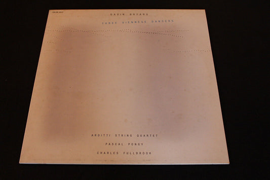 GAVIN BRYARS   LP 33T 12"   THREE VIENNESE DANCERS   1986   ECM 1323