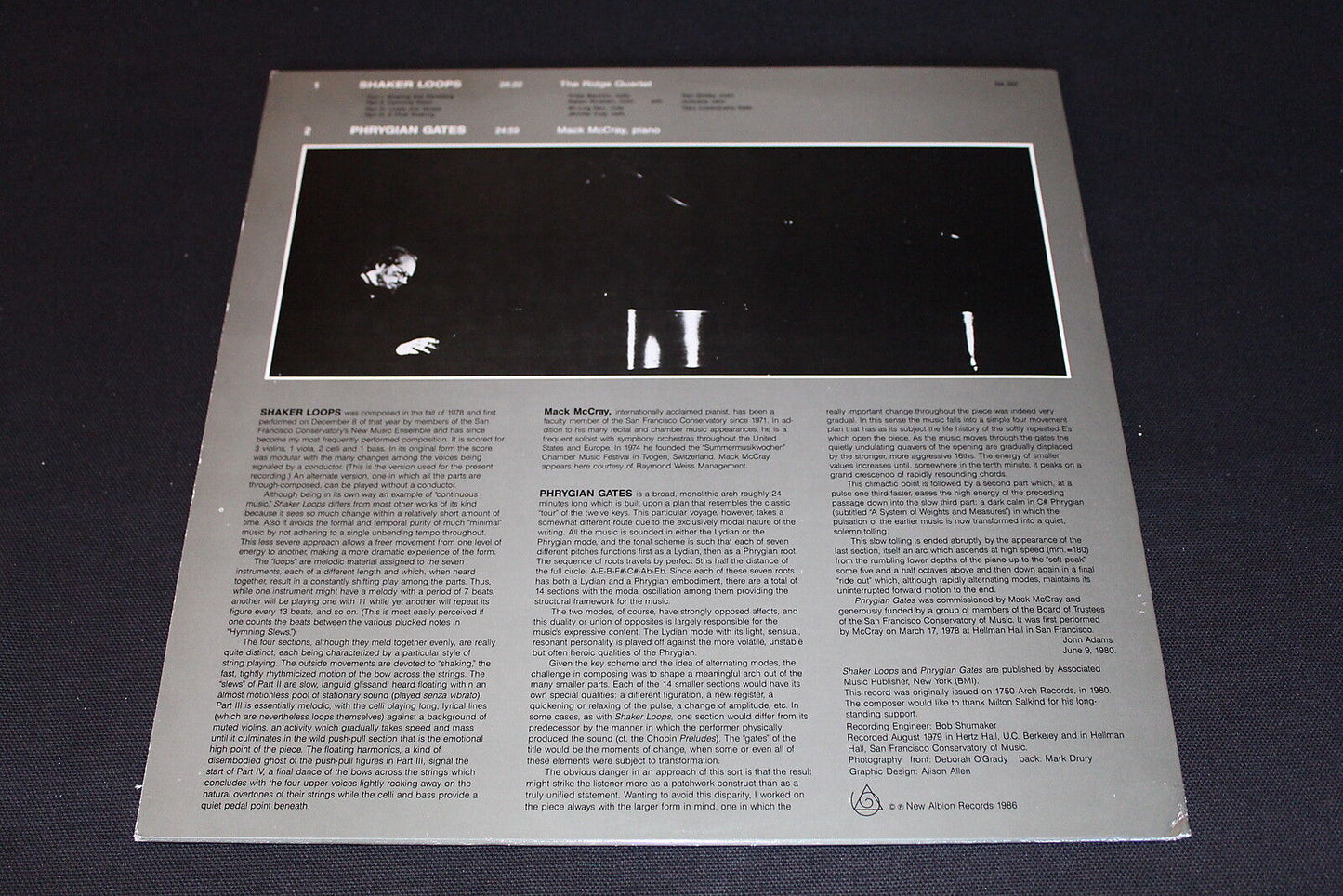 JOHN ADAMS   LP 33T 12"   1986   NA 007