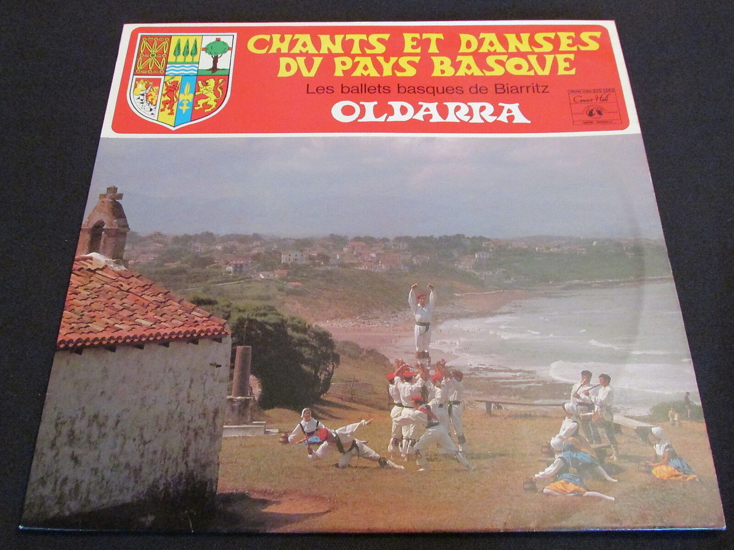 OLDARRA   CHANTS ET DANSES DU PAYS BASQUE   LP 33T 12"
