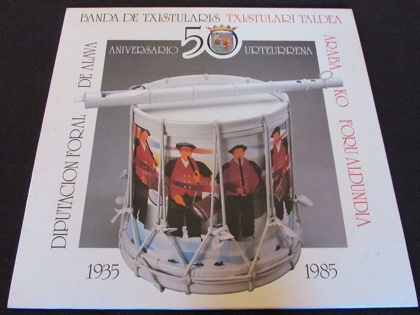 BANDA DE TXISTULARIS   DIPUTACION FORAL DE ALAVA   IZ 234-D   LP 33T 12"
