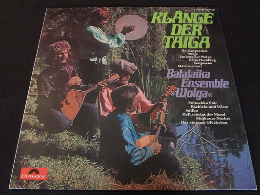 BALALAIKA ENSEMBLE WOLGA   KLANGE DER TAIGA   LP 33T 12"   POLYDOR 2371 309
