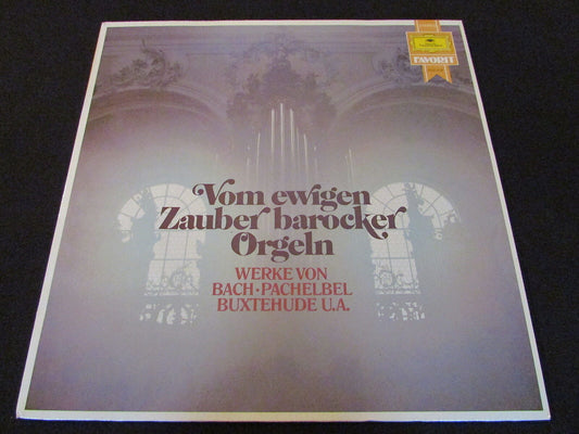 VOM EWIGEN ZAUBER BAROCKER ORGELN   BACH   PACHELBEL   1980   LP 33T 12"