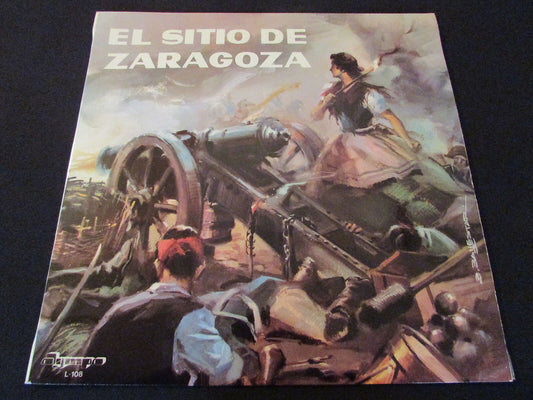 EL SITIO DE ZARAGOZA   SPAIN   OLYMPO L-108   LP 33T 12"
