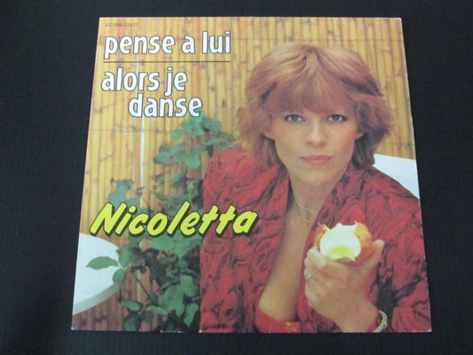 NICOLETTA   SP 45T 7"   PENSE A LUI   1981