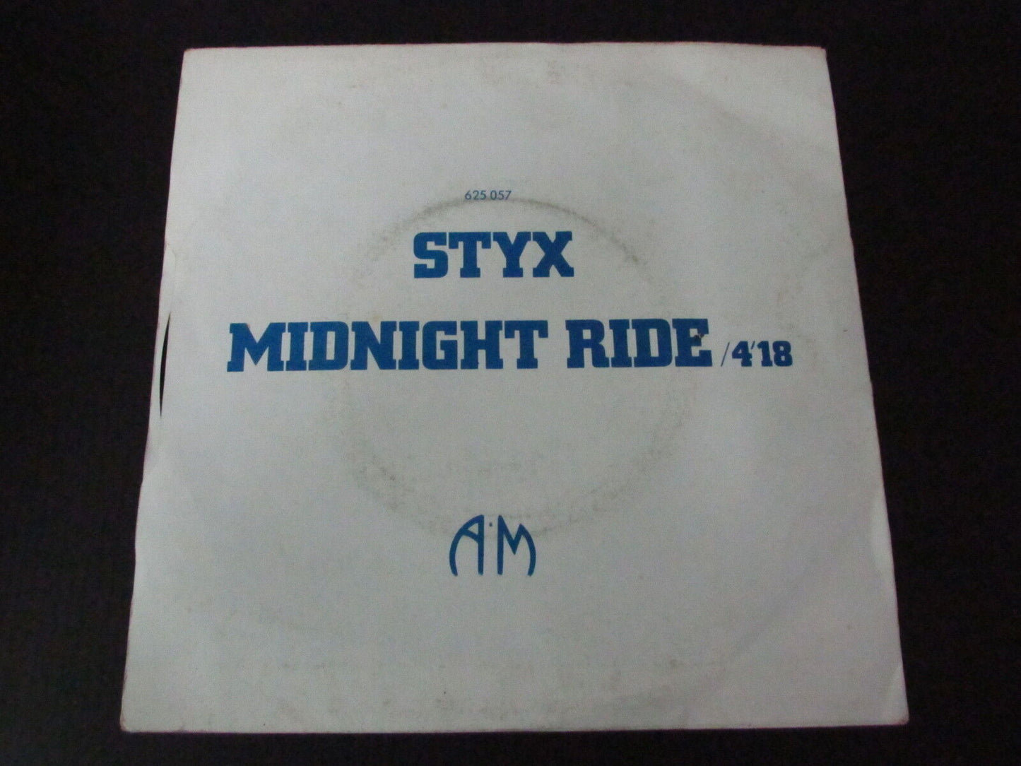 STYX   SP 45T 7"   LORELEI   PROMO   1975   FRENCH