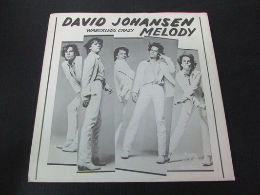 DAVID JOHANSEN   SP 45T 7"   MELODY   1979