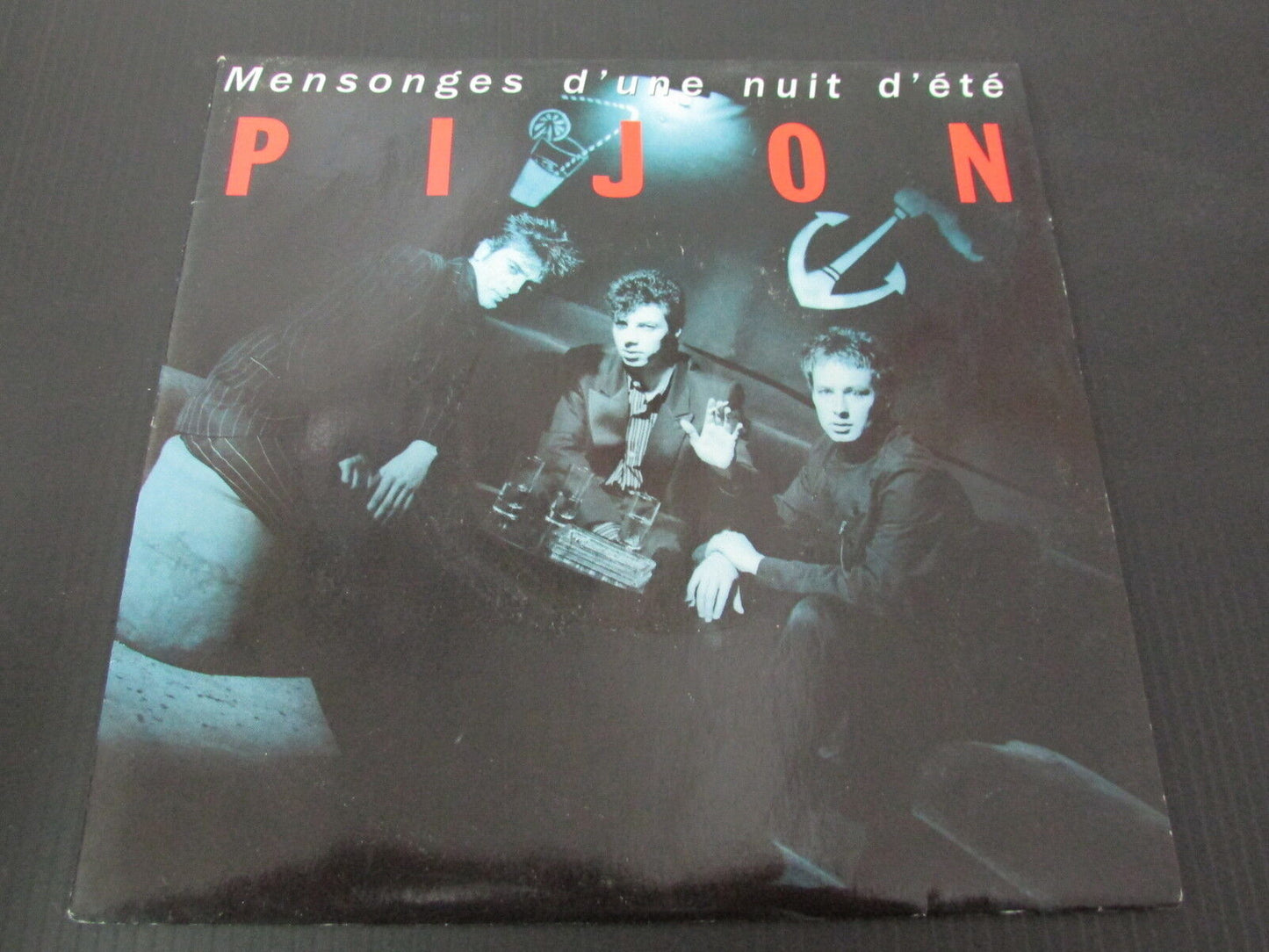 PIJON   SP 45T 7"   MENSONGES D'UNE NUIT D'ETE   1987