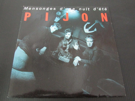 PIJON   SP 45T 7"   MENSONGES D'UNE NUIT D'ETE   1987