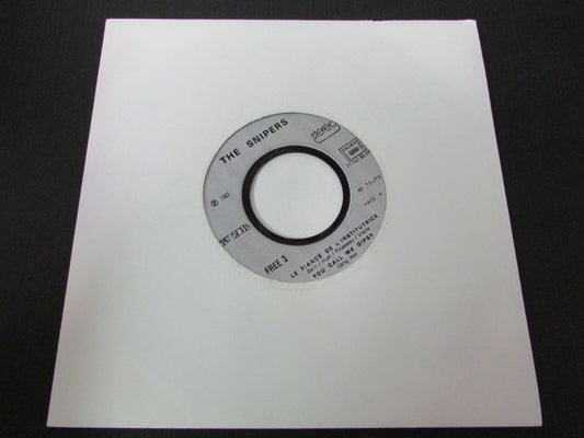 THE SNIPERS   EP 45T 7"   LE FIANCE DE L'INSTITUTRICE   1983
