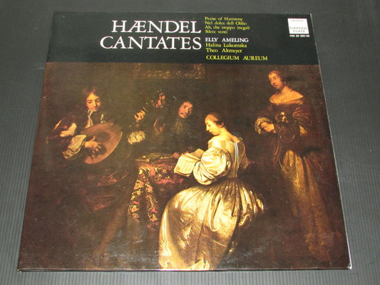 HAENDEL   CANTATES   ELLY AMELING   HARMONIA MUNDI HM 20355/56   2 x LP 33T 12"