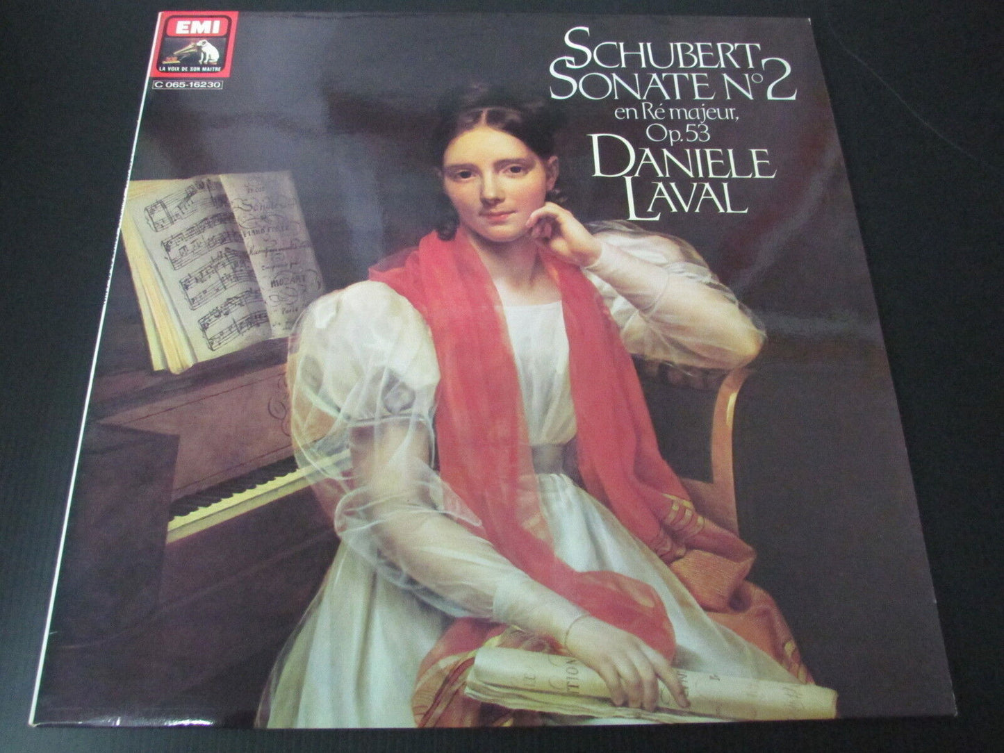 DANIELE LAVAL   SCHUBERT SONATE N°2 en Ré majeur, Op.53   1979   LP 33T 12"