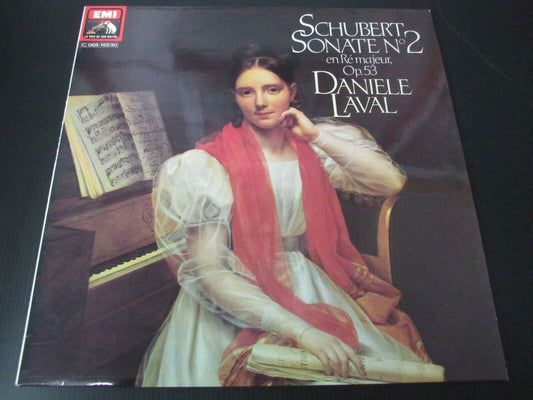 DANIELE LAVAL   SCHUBERT SONATE N°2 en Ré majeur, Op.53   1979   LP 33T 12"