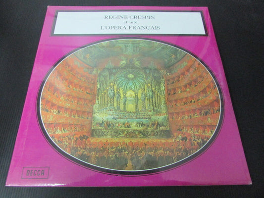 REGINE CRESPIN chante L'OPERA FRANCAIS   DECCA 7107   NEUF   LP 33T 12"