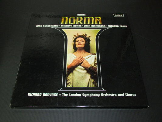 NORMA BELLINI   DECCA 424-6   UK   BOX 3 x LP 33T 12"