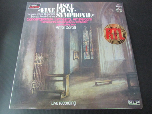 ANTAL DORATI   LISZT   LIVE RECORDING   PHILIPS   1982   2 x LP 33T 12"