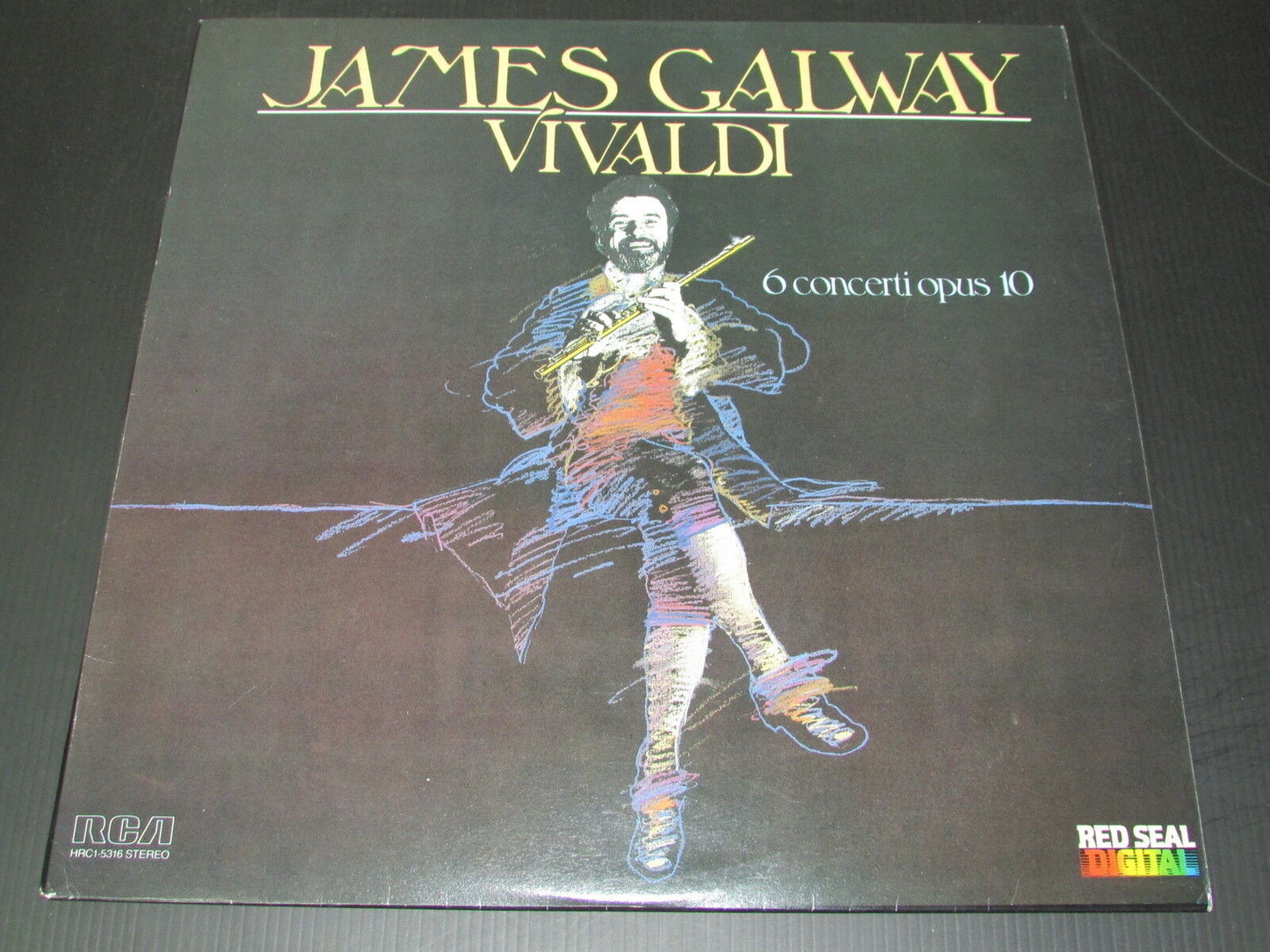 JAMES GALWAY   VIVALDI   6 CONCERTI Opus 10   1985   LP 33T 12"