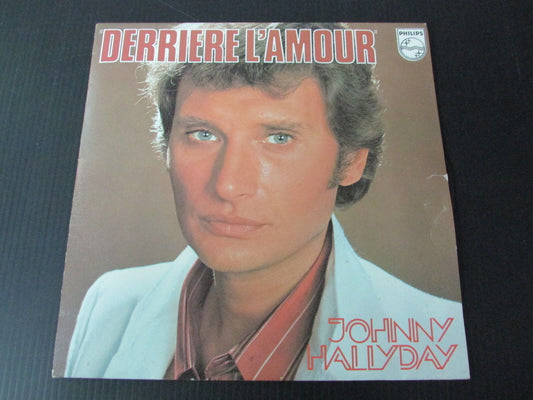 JOHNNY HALLYDAY   DERRIERE L'AMOUR   1976   SP 45T 7"