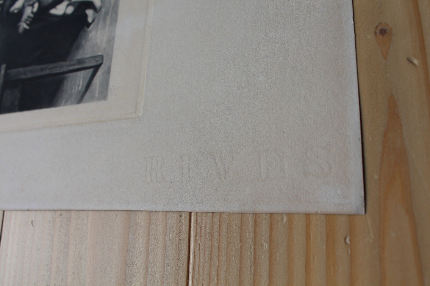 Ancienne Gravure JEAN VYBOUD numérotée 100/175