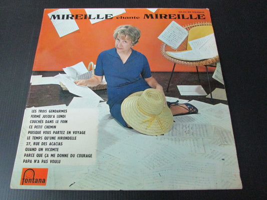 MIREILLE chante MIREILLE   FONTANA 660252 MR   LP 33T 12"
