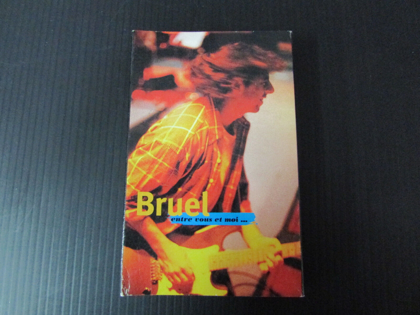PATRICK BRUEL  CASSETTE AUDIO K7  ENTRE VOUS ET MOI  PROMO  TOURNEE 94/95