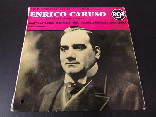 ENRICO CARUSO   CHANSONS NAPOLITAINES   FRENCH EP 45T 7"   RCA 75525   1963