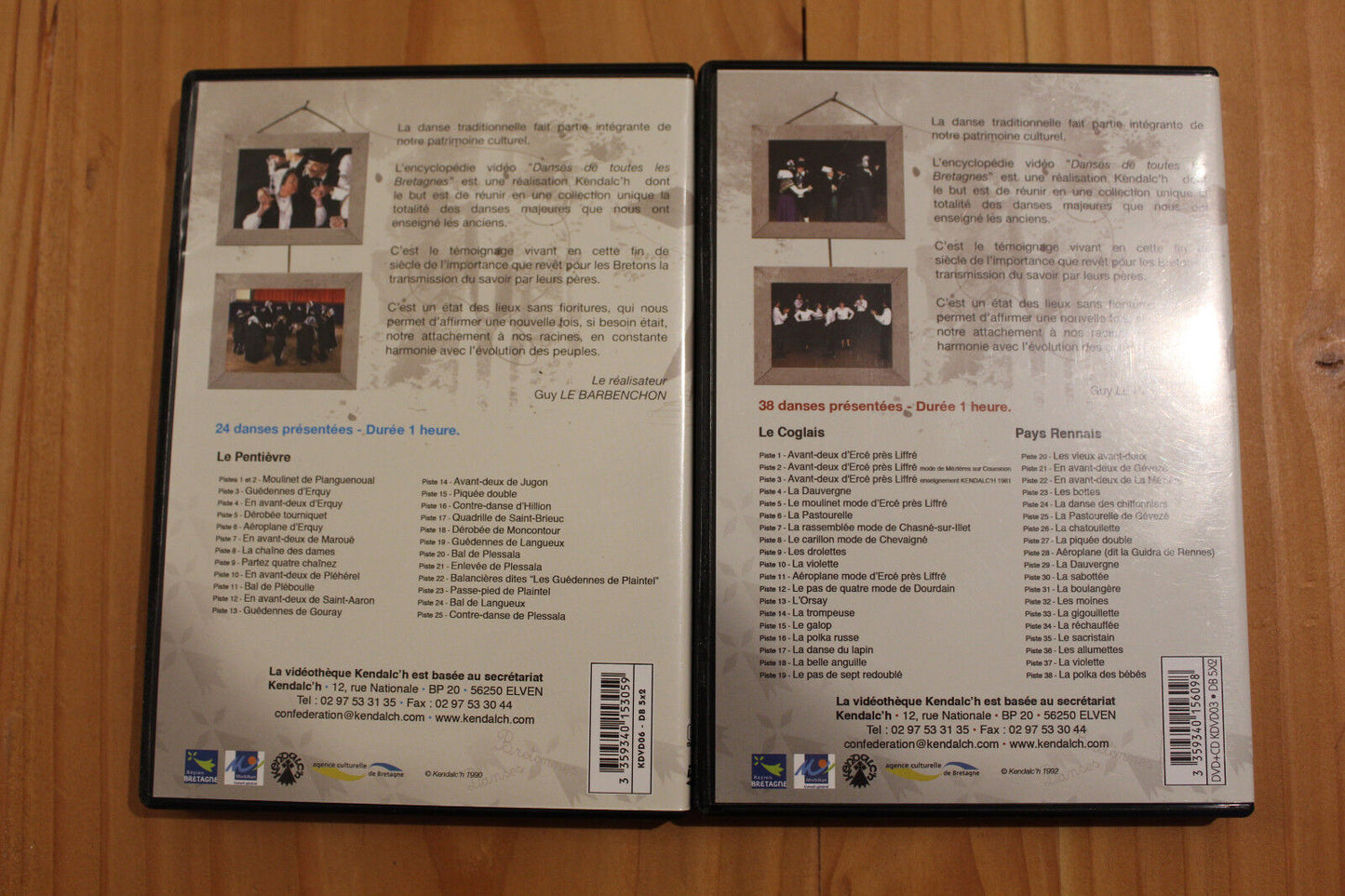 FOLKLORE BRETAGNE   LOT DE 6 DVD   DANSES DE TOUTES BRETAGNES
