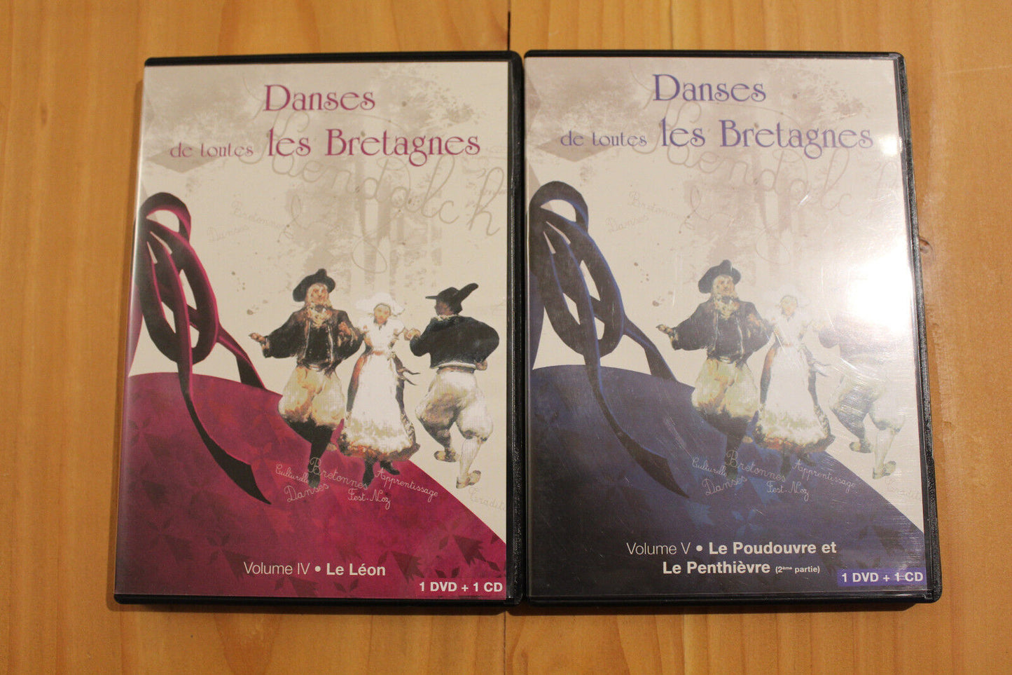 FOLKLORE BRETAGNE   LOT DE 6 DVD   DANSES DE TOUTES BRETAGNES