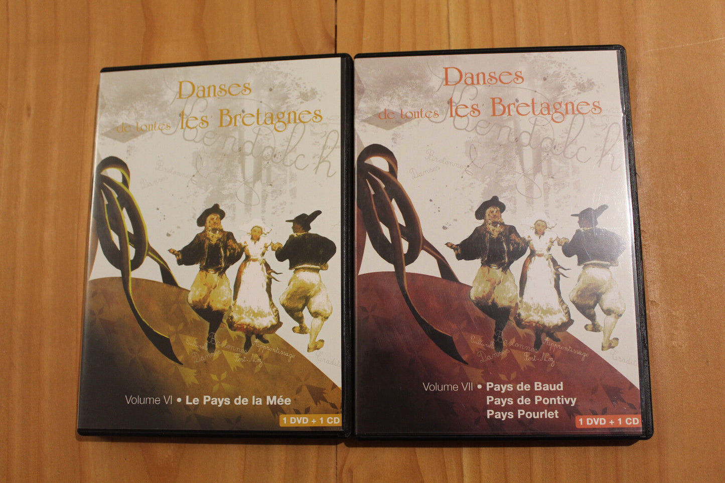 FOLKLORE BRETAGNE   LOT DE 6 DVD   DANSES DE TOUTES BRETAGNES