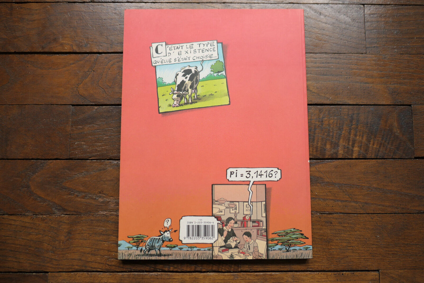 BD EO DE MOOR / DESBERG LA VACHE A MORT L'HOMME VIVE L'OZONE CASTERMAN 01/1994