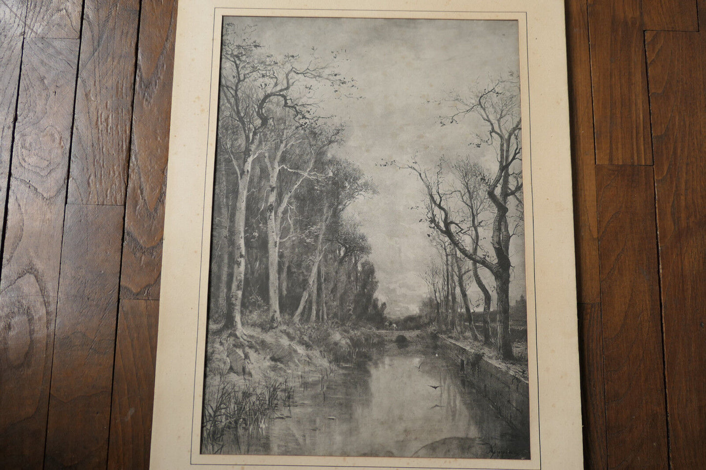 OLD ENGRAVING ADOLPHE APPIAN (1818-1898)