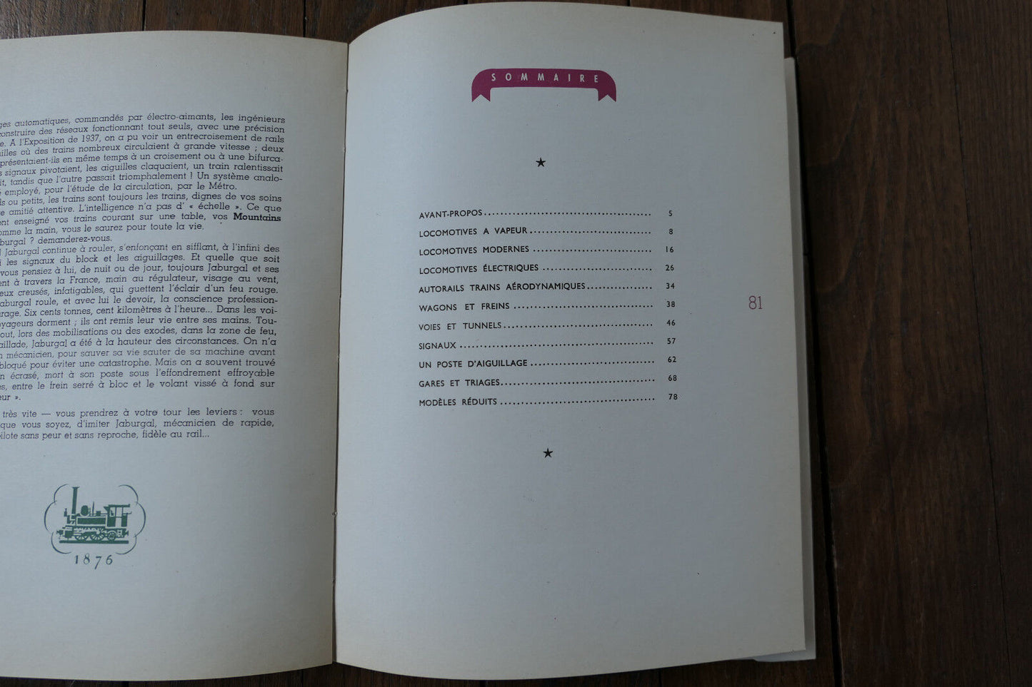 LES TRAINS   PIERRE DEVAUX   EDITIONS ANDRE BONNE   1946