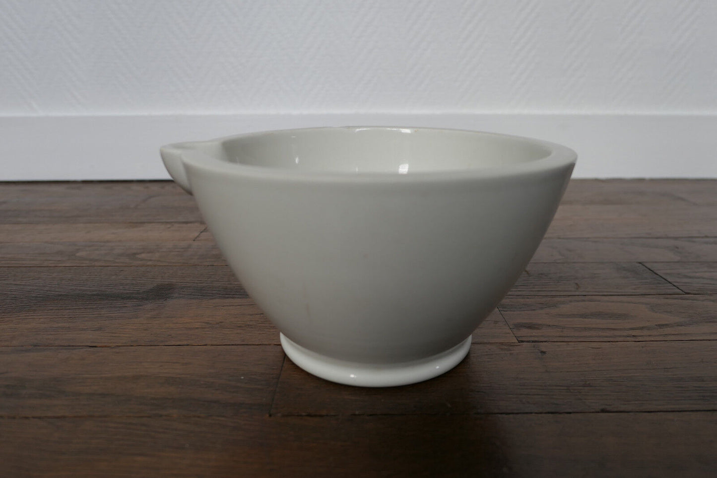 ANCIEN GRAND MORTIER PORCELAINE MEDICAL PHARMACIE