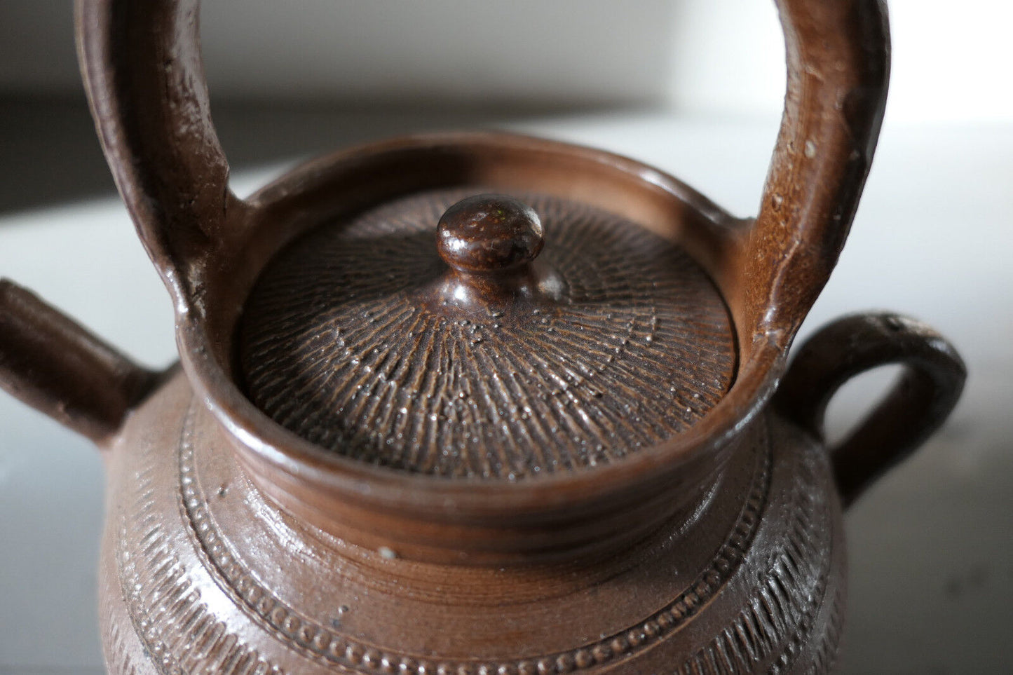 OLD JUG GARGOULETTE CRUCHON PITCHER TERRACOTTA STONEWARE