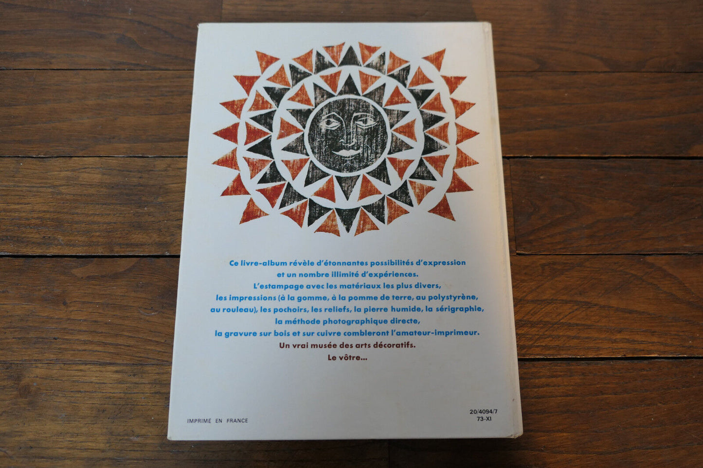 IMPRIMORAMA HACHETTE 1973 TRAVAUX MANUELS ESTAMPAGE POCHOIRS GRAVURE IMPRESSION