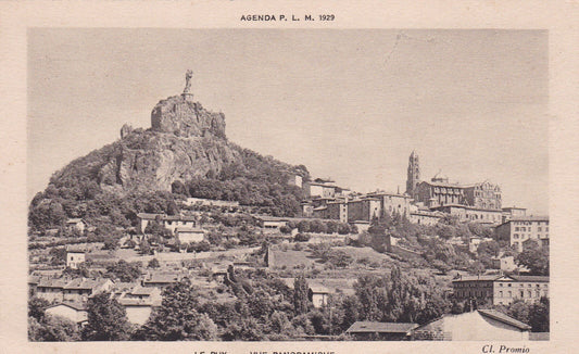 CPA AGENDA PLM 1929 LE PUY - VUE PANORAMIQUE