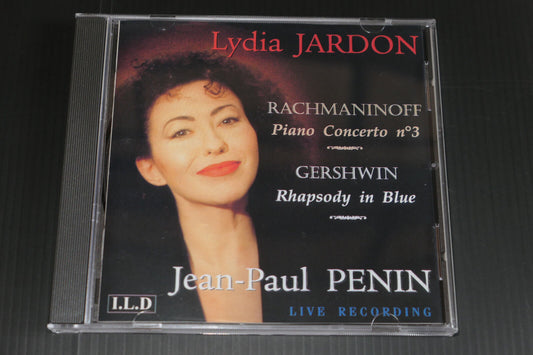 CD LYDIA JARDON / JEAN-PAUL PENIN / RACHMANINOFF / GERSHWIN / 1997