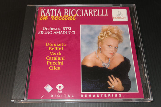 CD KATIA RICCIARELLI / ORCHESTRA RTSI BRUNO AMADUCCI / ERMITAGE 1995