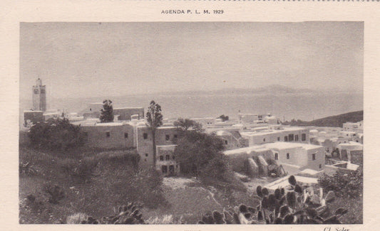 CPA AGENDA PLM 1929 - TUNIS