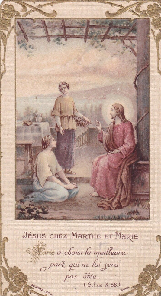 LOT 12 IMAGE PIEUSE RELIGIEUSE RELIGIOUS BOUASSE JEUNE