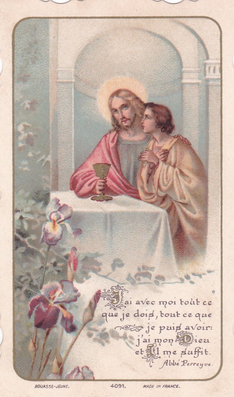 LOT 12 IMAGE PIEUSE RELIGIEUSE RELIGIOUS BOUASSE JEUNE