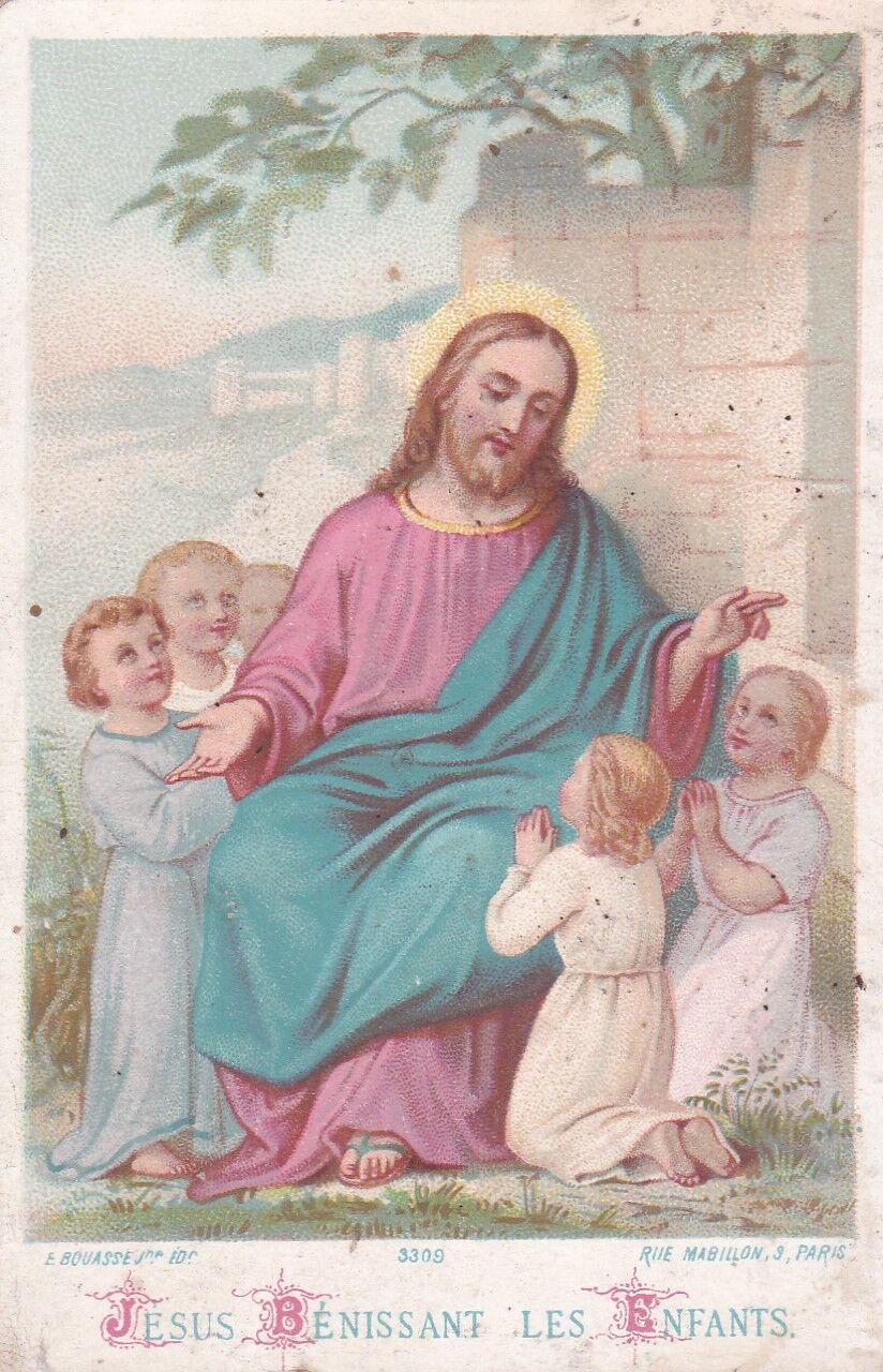 IMAGE PIEUSE RELIGIEUSE RELIGIOUS BOUASSE JEUNE LOT x 12