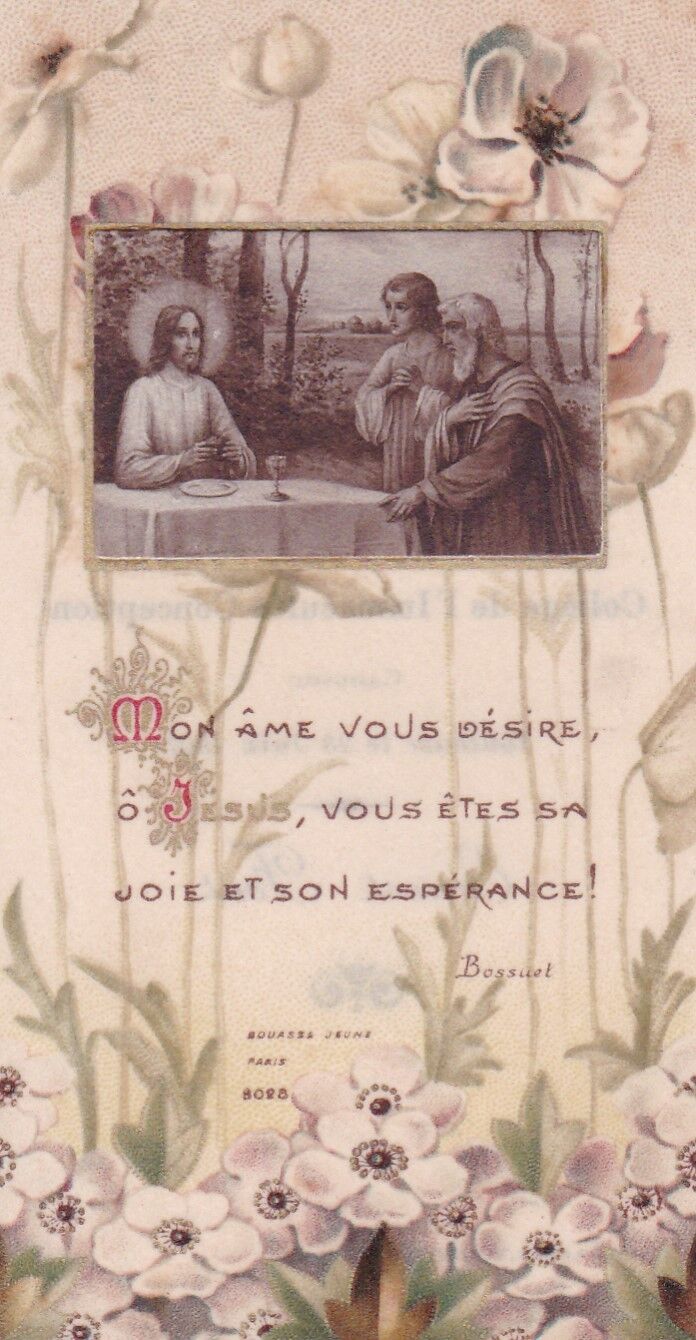IMAGE PIEUSE RELIGIEUSE BOUASSE LEBEL LOT x 12