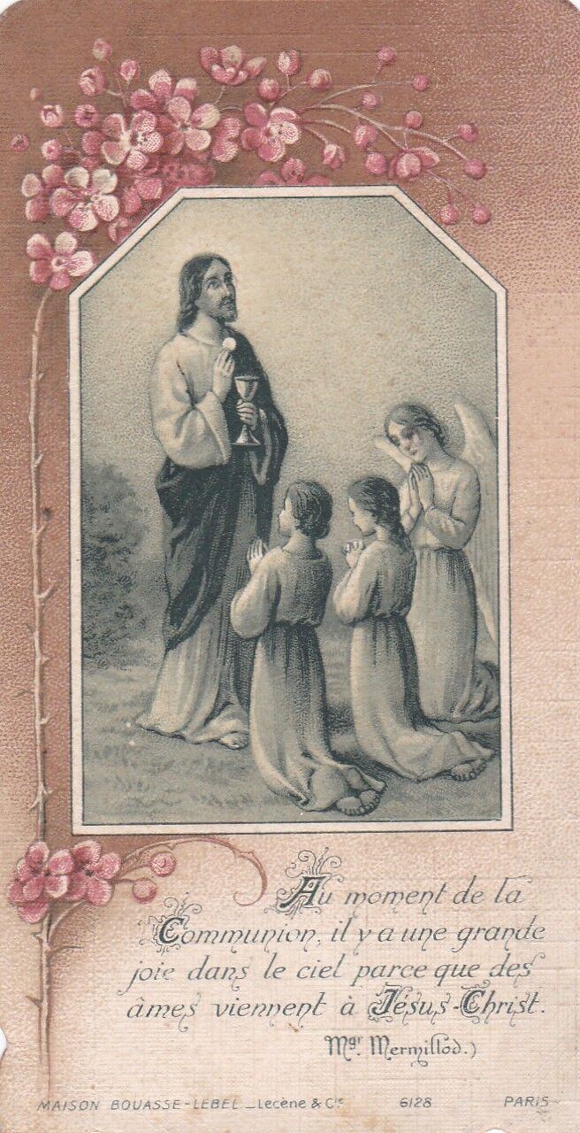 IMAGE PIEUSE RELIGIEUSE BOUASSE LEBEL LOT x 12