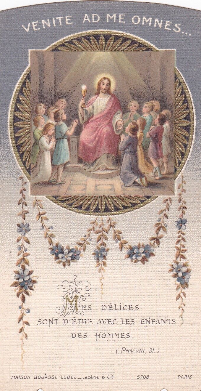IMAGE PIEUSE RELIGIEUSE BOUASSE LEBEL LOT x 12
