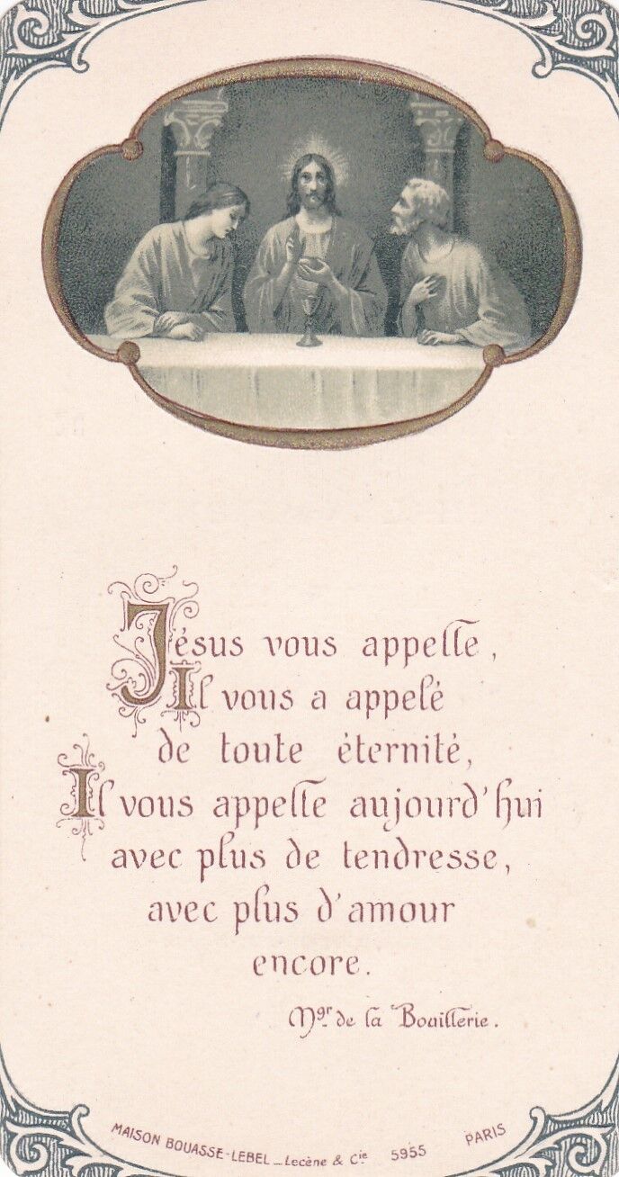 IMAGE PIEUSE RELIGIEUSE BOUASSE LEBEL LOT x 12