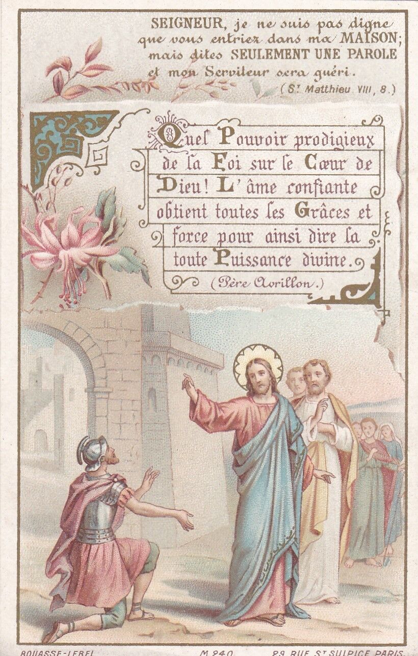 IMAGE PIEUSE RELIGIEUSE BOUASSE LEBEL LOT x 12