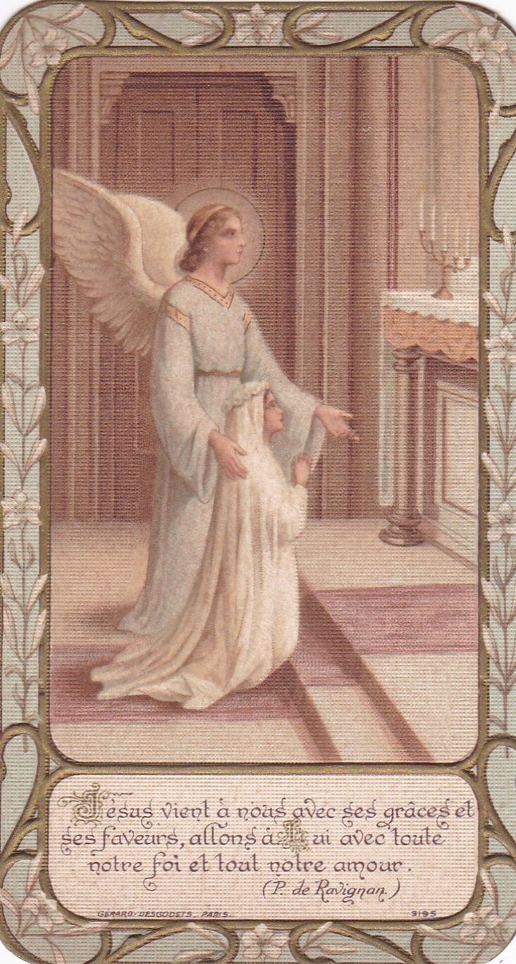HOLY CARD IMAGE PIEUSE RELIGIOUS GERARD DESGODETS LOT x 7
