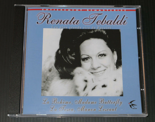 CD RENATA TEBALDI - LES PLUS GRANDS AIRS DE PUCCINI - 2005